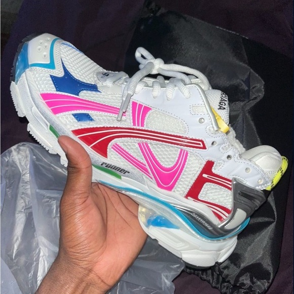 Colorful Athletic Sneakers - Picture 1 of 2